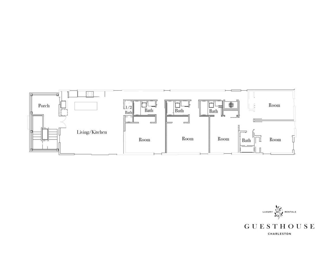 Guesthouse Charleston West 62 And 64 Екстер'єр фото